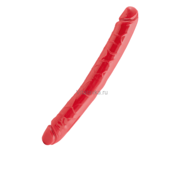 Black &amp; Red Dildo Double 